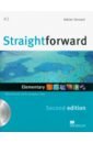 Tennant Adrian Straightforward. Elementary. Second Edition. Workbook with answer key +CD waterman john straightforward intermediate second edition workbook with answer key cd