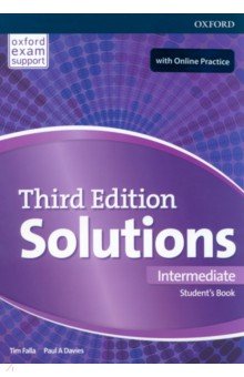 Обложка книги Solutions. Third Edition. Intermediate. Student's Book and Online Practice Pack, Falla Tim, Davies Paul A