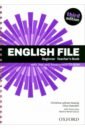 Latham-Koenig Christina, Oxenden Clive, Lowy Anna English File. Third Edition. Beginner. Teacher's Book with Test and Assessment CD-ROM report file a4 clear front report covers project file with fasteners for school office 12 pcs red