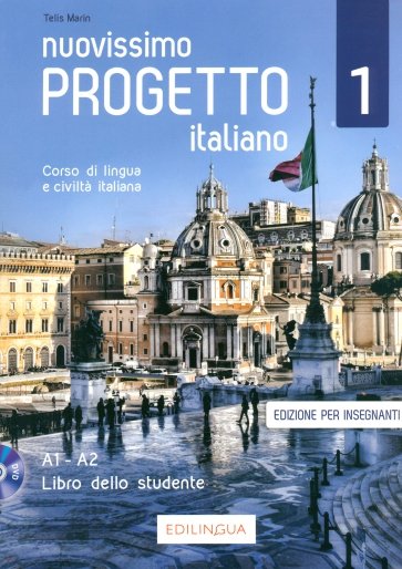 Nuovissimo Progetto italiano 1. Libro dello studente, edizione per insegnanti (+DVD)