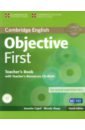 Capel Annette, Sharp Wendy Objective. 4th Edition. First. Teacher's Book with Teacher's Resources CD capel annette sharp wendy objective 4th edition first workbook without answers сd
