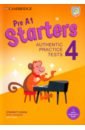 Обложка Pre A1 Starters 4. Student’s Book with Answers, Audio, Resource Bank. Authentic Practice Tests