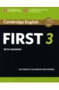 Cambridge English First 3. Student's Book with Answers dooley j evans v milton j fce practice exam papers 2 for the cambridge english first fce fce fs examination