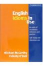 McCarthy Michael, O`Dell Felicity English Idioms in Use mccarthy michael o dell felicity english vocabulary in use elementary
