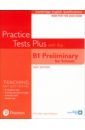 Little Mark, Newbrook Jacky Practice Tests Plus. New Edition. B1 Preliminary for Schools. Student's Book with key little mark newbrook jacky practice tests plus new edition b1 preliminary for schools student s book without key