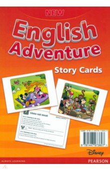 New English Adventure. Level 2. Story cards Pearson
