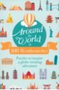 Saunders Eric Around The World In 100 Wordsearches. Puzzles to Inspire a Globe-trotting Adventure clarke phil animal wordsearches