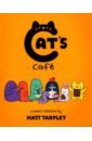 Tarpley Matt Cat's Cafe. A Comics Collection wrought iron chairs cafe milk tea shop table and chair