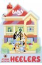 At Home with the Heelers 8pcs kawaii animal the bluey bingo action toys pvc figures cute cartoon dog dolls kids baby family children birthday gift