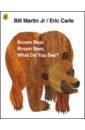 Carle Eric Brown Bear, Brown Bear, What Do You See? new brown bear brown bear what do you see kids children toddler english picture store book
