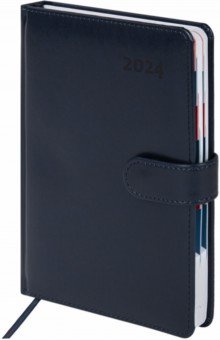 Ежедневник датированный на 2024 год Ritter, темно-синий, А5