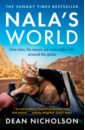 книга с надписью he and her cat на китайском языке Nicholson Dean Nala's World. One man, his rescue cat and a bike ride around the globe