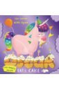 Carter Lou Oscar the Hungry Unicorn Eats Cake party time birthday candle number 3