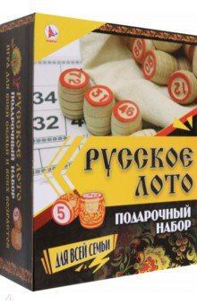 Игра Русское лото в подарочной коробке Ракета
