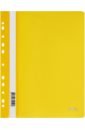 Обложка Папка-скоросшиватель, А4, желтая с прозрачным верхом