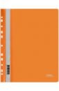 Обложка Папка-скоросшиватель, А4, оранжевая с прозрачным верхом
