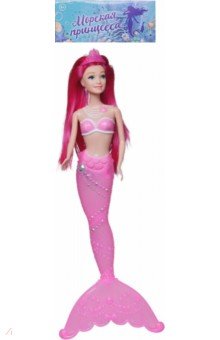 Кукла-русалочка, розовая Junfa