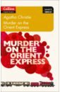 Christie Agatha Murder on the Orient Express. Level 3. B1 new hot murder on the orient express english fiction book for adult children