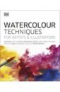 Watercolour Techniques for Artists and Illustrators альбом для раскрашивания акварель miss melody watercolour book раскрашивание водой кисточкой