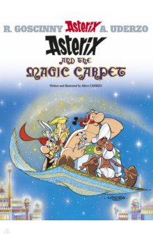 Обложка книги Asterix and The Magic Carpet. Комикс, Uderzo Albert