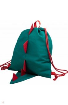 

Рюкзак-мешок Дракоша, зеленый
