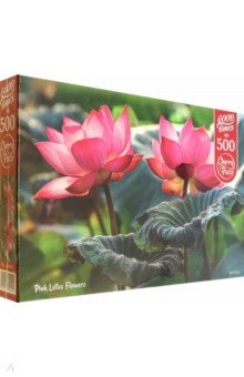 Пазл-500 Розовые цветы лотоса Cherry Puzzi