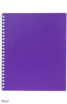 Тетрадь Canvas Фиолетовая, 80 листов, клетка Хатбер