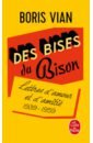 Vian Boris Des bises du Bison vian boris chroniques de jazz