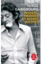 Gainsbourg Serge Pensées, provocs et autres volutes serge gainsbourg – initials b b