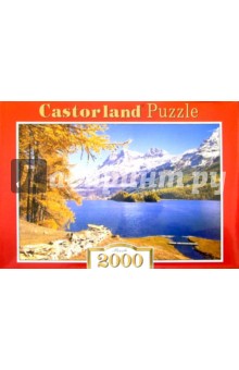 Puzzle-2000.С-200023.Горное озеро, Швейцария обложка книги Puzzle-2000.С-200023.Горное озеро, Швейцария обложка книги