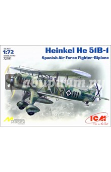 Heinkel He 51B-1 Испанский истребитель (72191) Heinkel He 51B-1 Испанский истребитель (72191)