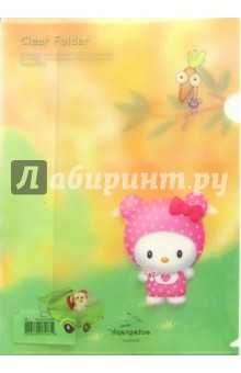 Папка-уголок А4 (Розовый мишка) /СР-310 Е4 Папка-уголок А4 (Розовый мишка) /СР-310 Е4