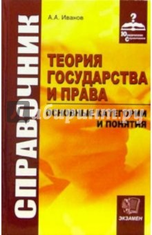 Алексей Иванов - Справочник по теории государства и права: основные категории и понятия обложка книги Алексей Иванов - Справочник по теории государства и права: основные категории и понятия обложка книги