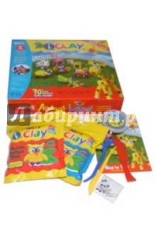 Глина для моделирования 6 цветов "I Clay"/22153 ( картонная упаковка) Глина для моделирования 6 цветов "I Clay"/22153 ( картонная упаковка)