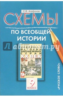 Сергей Агафонов - Схемы по всеобщей истории. 9класс обложка книги Сергей Агафонов - Схемы по всеобщей истории. 9класс обложка книги