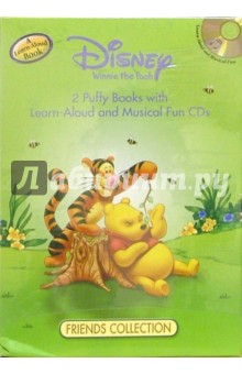 Winnie & Friends Coll: Pooh & Eeyore. Pooh & Tigger: 2 книги + 2 CD обложка книги Winnie & Friends Coll: Pooh & Eeyore. Pooh & Tigger: 2 книги + 2 CD обложка книги