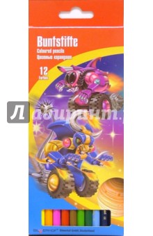 Карандаши 12 цветов. Technics. Robot-Transformer (131206) Карандаши 12 цветов. Technics. Robot-Transformer (131206)