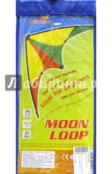 1094 Воздушный змей Moon loop 1 м (100х56 см) обложка книги 1094 Воздушный змей Moon loop 1 м (100х56 см) обложка книги