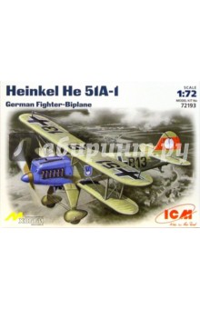 Heinkel He 51A-1 Германский истребитель-биплан (72193) Heinkel He 51A-1 Германский истребитель-биплан (72193)