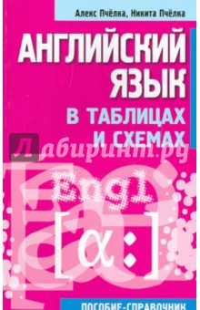 Пчелка, Пчелка - Английский язык в таблицах и схемах. Пособие-справочник обложка книги Пчелка, Пчелка - Английский язык в таблицах и схемах. Пособие-справочник обложка книги