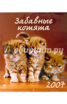Календарь 2007 Забавные котята (40606) Календарь 2007 Забавные котята (40606)