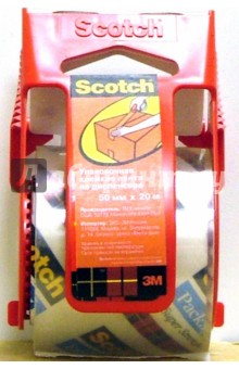 Scotch упаковочный E5020D-NOEU (прозрачный) Scotch упаковочный E5020D-NOEU (прозрачный)