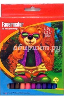 Фломастеры 24 цвета (862416) Graffity. Bear Фломастеры 24 цвета (862416) Graffity. Bear