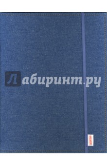 Папка с кольцами на резинке JH2249 (джинс) Папка с кольцами на резинке JH2249 (джинс)