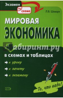 Людмила Шкваря - Мировая экономика в схемах и таблицах обложка книги Людмила Шкваря - Мировая экономика в схемах и таблицах обложка книги
