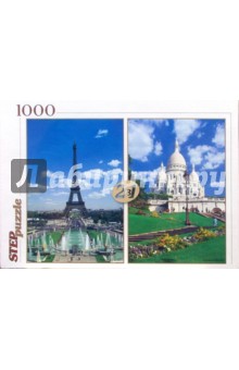 Step Puzzle-1000 2 в 1: Сакре Кер. Эйфелева башня (79302) Step Puzzle-1000 2 в 1: Сакре Кер. Эйфелева башня (79302)