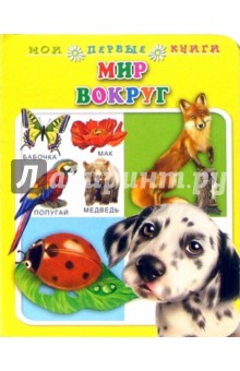 Мир вокруг. Мои первые книги (картонка) обложка книги Мир вокруг. Мои первые книги (картонка) обложка книги