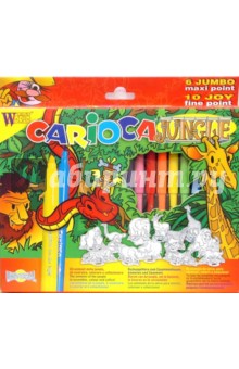 Набор для рисования Carioca Jungle Universal (137431) Набор для рисования Carioca Jungle Universal (137431)