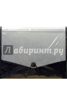 Папка на резинке А4 черная Папка на резинке А4 черная