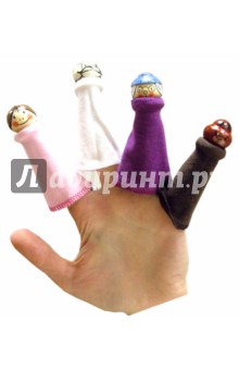 Кукольный театр пальчиковый: Маша и медведь (Д-272) Кукольный театр пальчиковый: Маша и медведь (Д-272)
